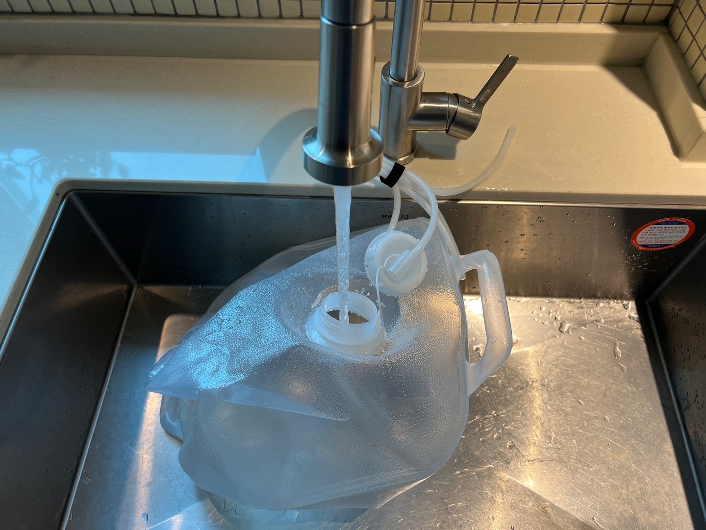 캠핑 싱크대 스노우피크 igt 1유닛 개수대 만들기 - 14