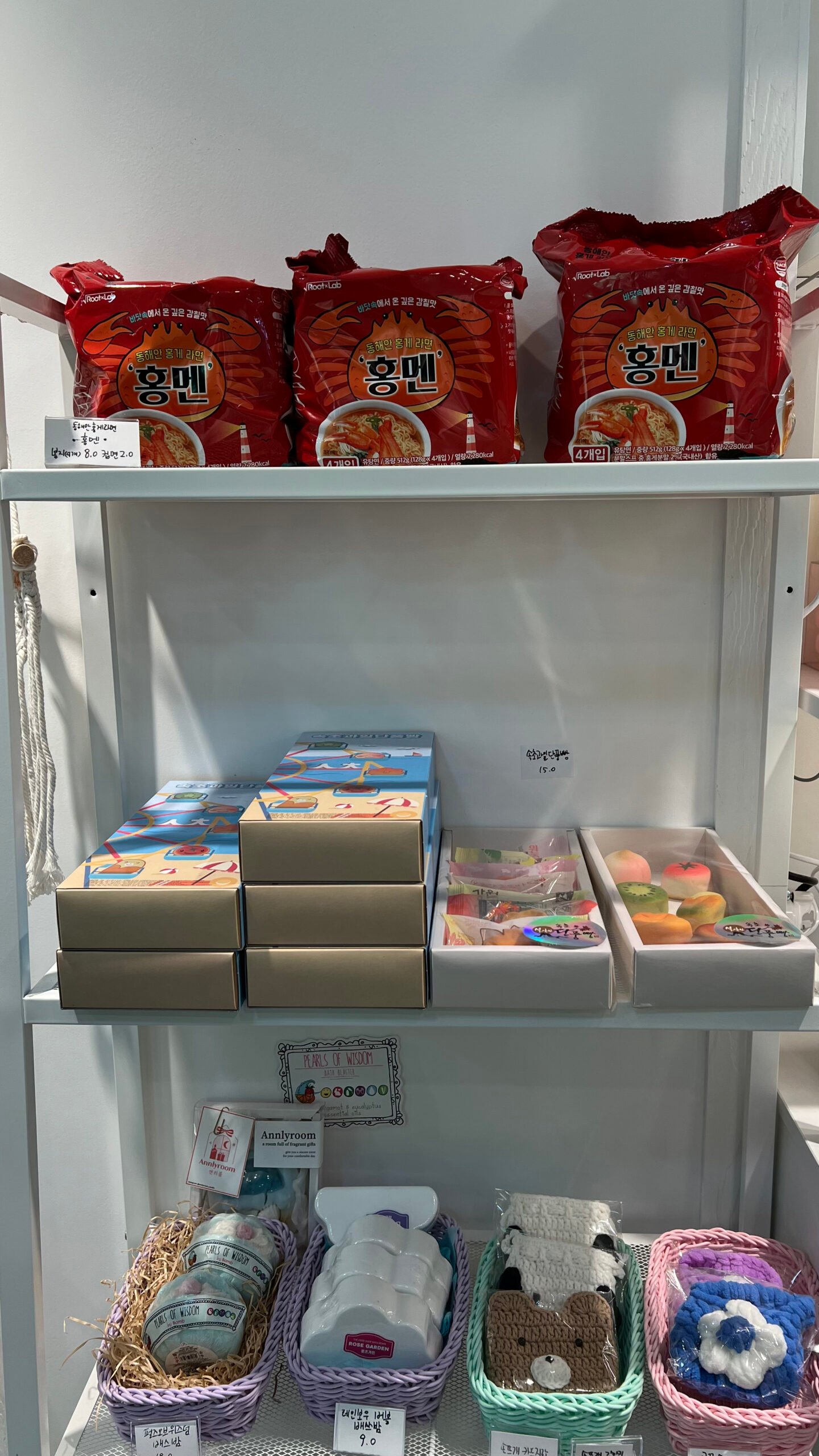 속초 기념품샵 신기루상점에서 오징어순대 마그넷 사왔어요 - 14