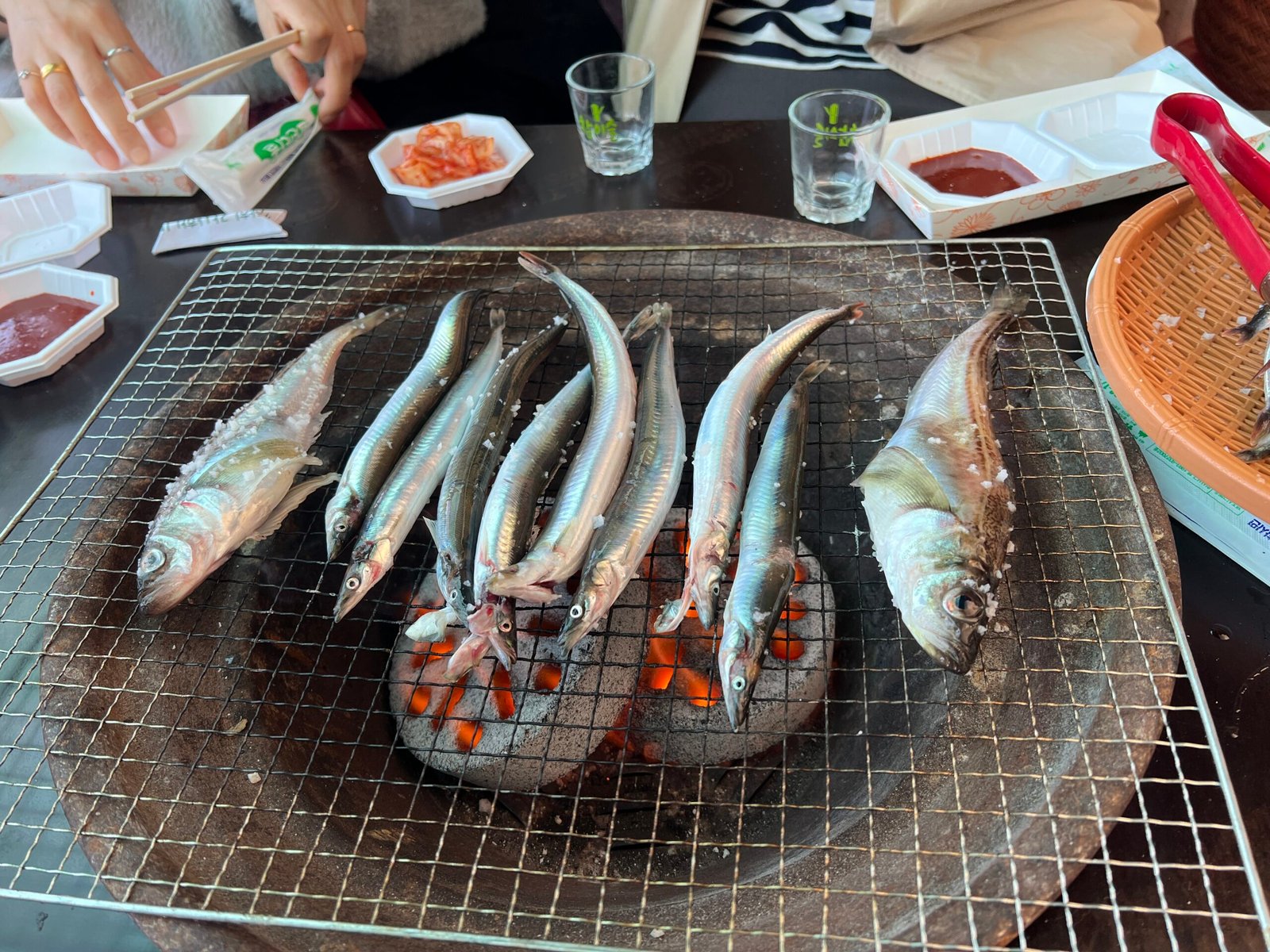 속초 오징어난전 동명항 14호 거성호 양미리 도루묵 오징어회 - 6