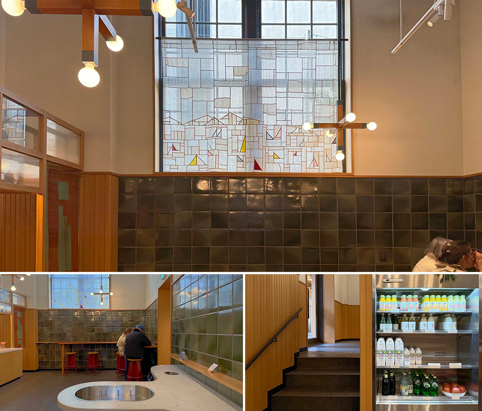 스텀프타운 커피 매장 내부 인테리어