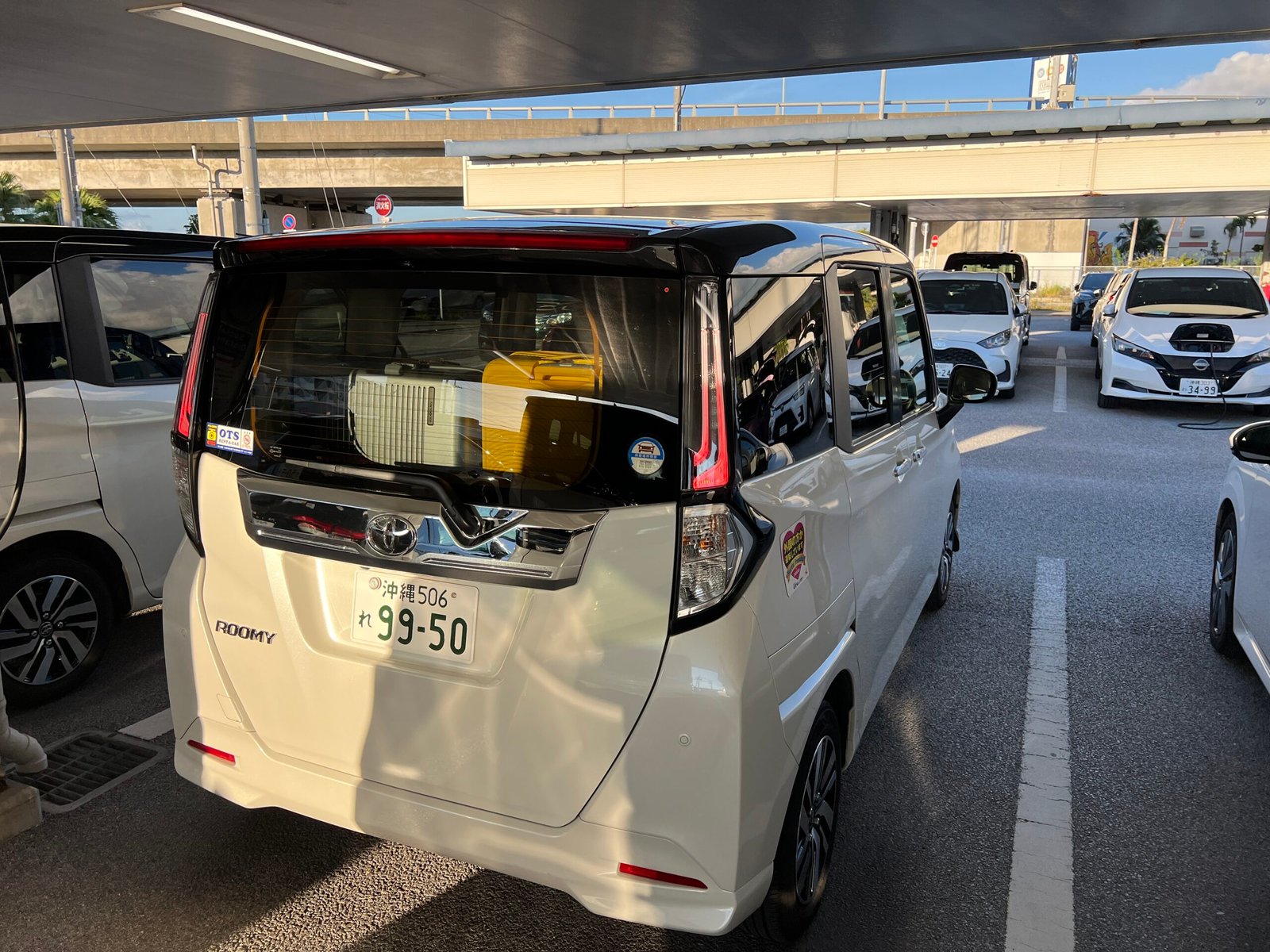 오키나와 OTS렌터카 B클래스 ROOMY 후기 OTS렌터카 B클래스