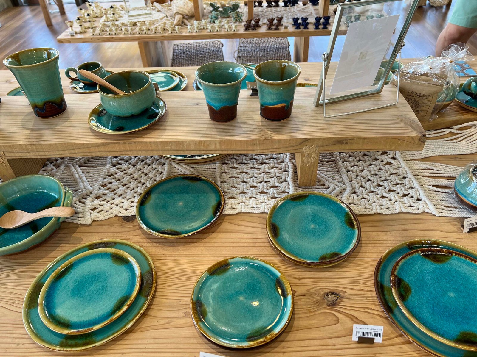 오키나와 북부 쇼핑 하나사키 마르쉐 쇼핑몰 우미카지 마켓 카이소우 43 pottery - 36