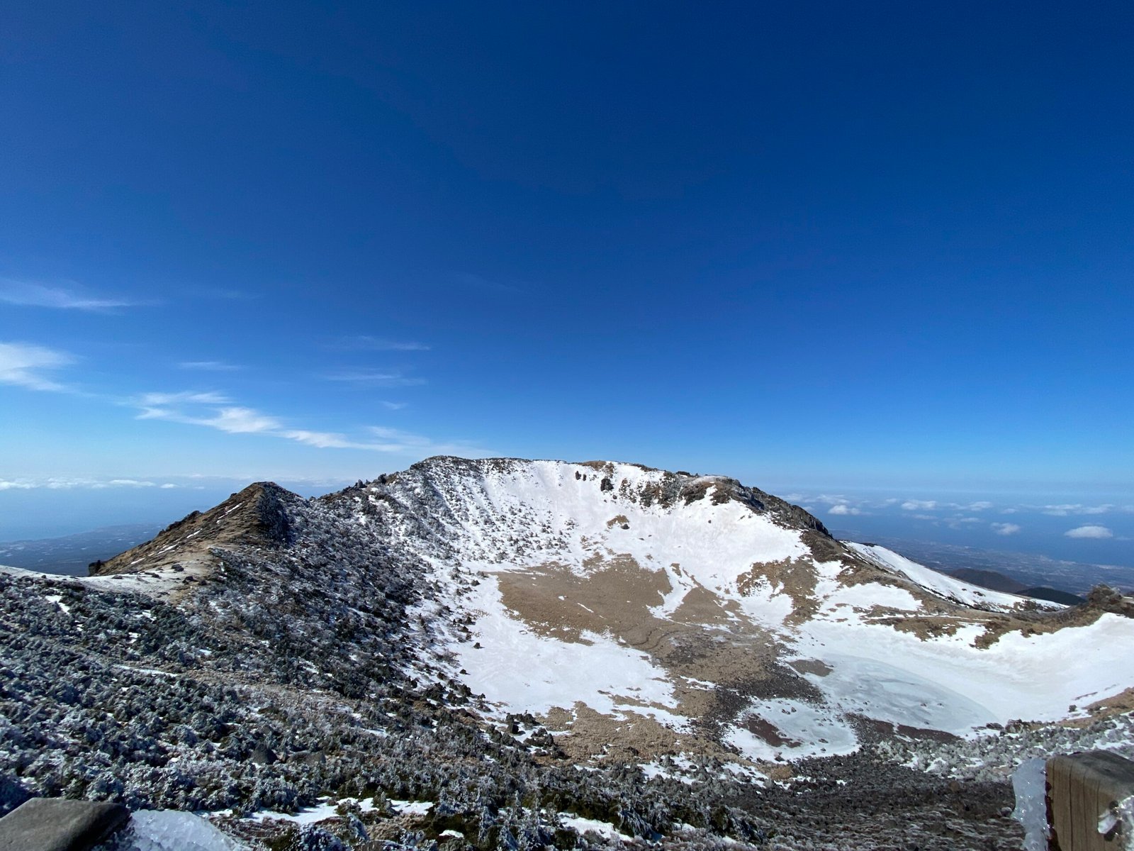 한라산 겨울 성판악코스 등반과 백록담 본 후기 등산 초보 - 27