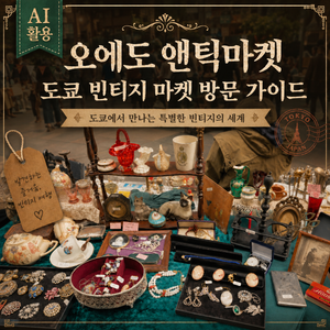 오에도 앤틱마켓┃도쿄여행 빈티지 마켓 방문 가이드 - 4