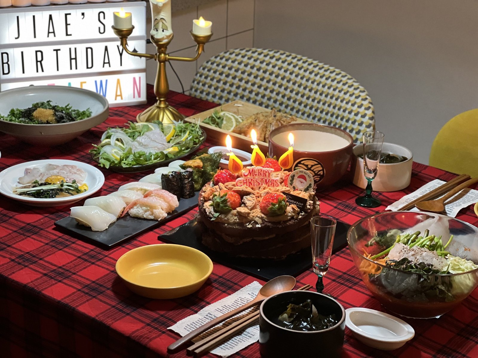 아내생일 생일상 차리기