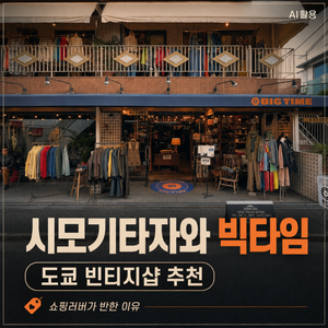 시모기타자와 빅타임 도쿄 빈티지샵 추천|쇼핑러버가 반한 이유 - 1