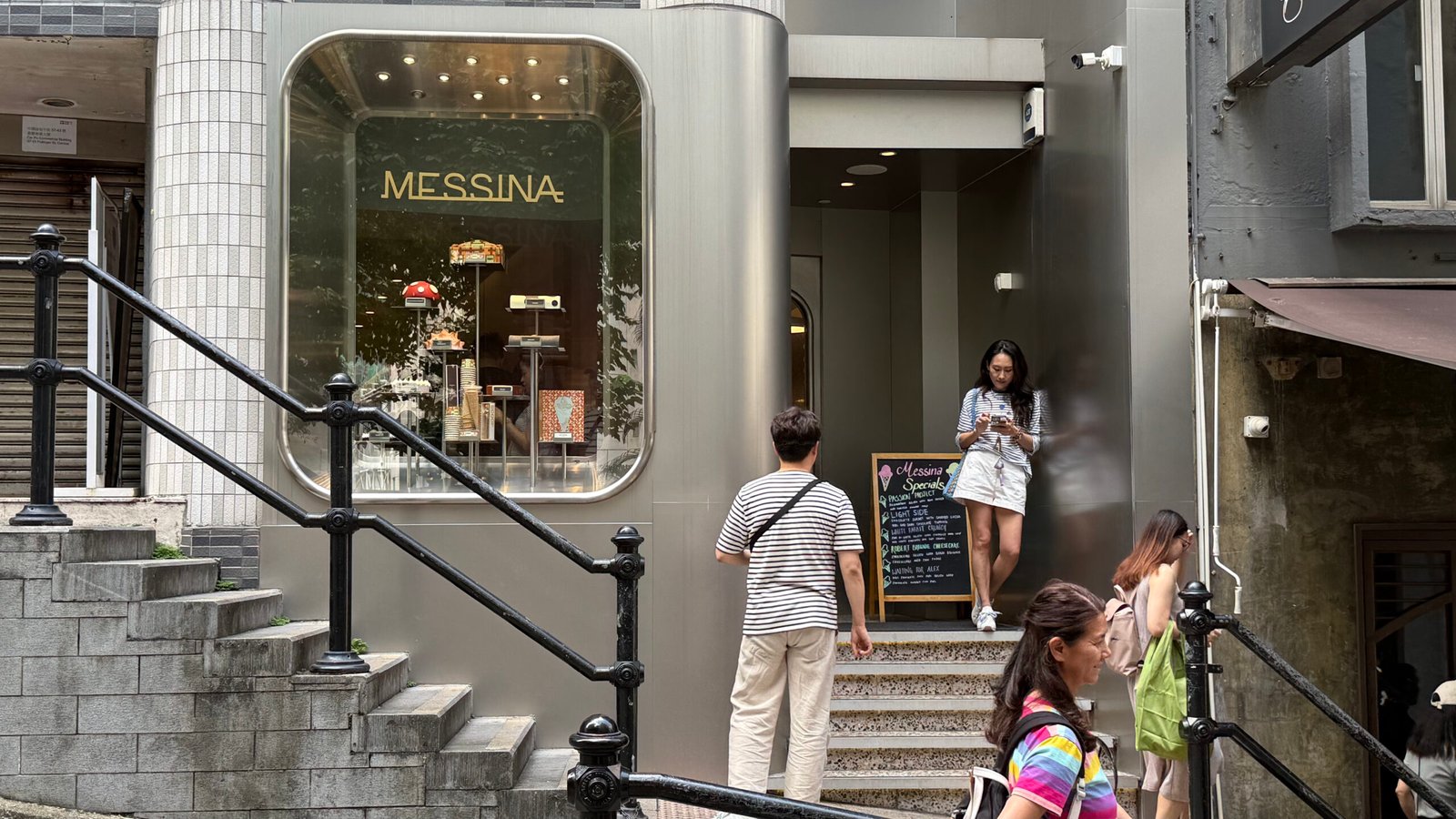 홍콩 젤라또 맛집 메시나 외관