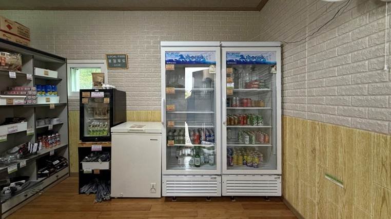 쉼오지캠프 전체 사이트 리뷰|하늘존·산맥존 명당자리 추천 산맥존 매점 판매물품