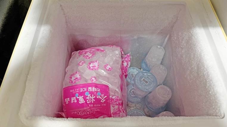 쉼오지캠프 전체 사이트 리뷰|하늘존·산맥존 명당자리 추천 산맥존 매점에서 판매하고 있는 얼음