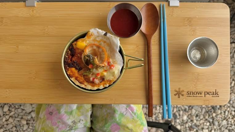 쉼오지캠프 전체 사이트 리뷰|하늘존·산맥존 명당자리 추천 캠핑장 치즈 조개구이3