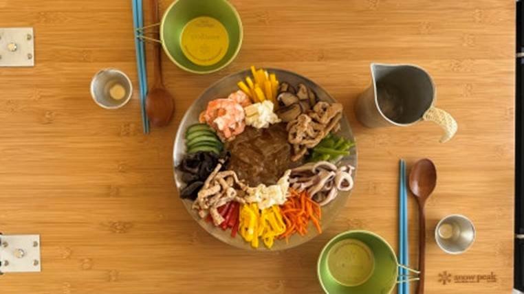 쉼오지캠프 전체 사이트 리뷰|하늘존·산맥존 명당자리 추천 캠핑메뉴 양장피