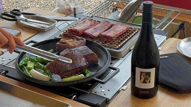 쉼오지캠프 전체 사이트 리뷰|하늘존·산맥존 명당자리 추천 캠핑메뉴 우대갈비3